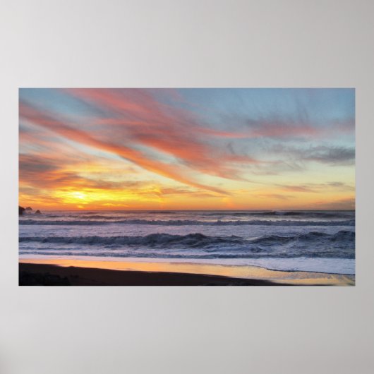 Poster Ciel peint (Devant)