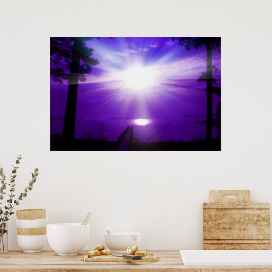 Poster Ciel pourpre (Cuisine)