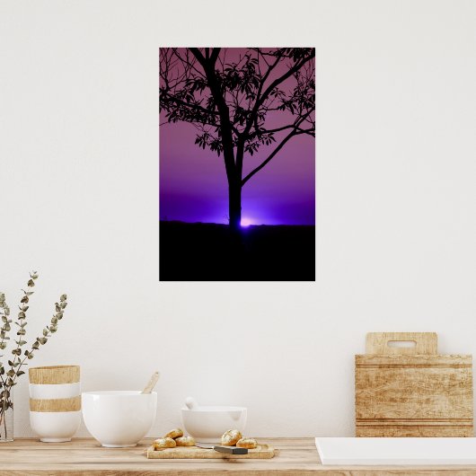 Poster Ciel pourpre (Cuisine)