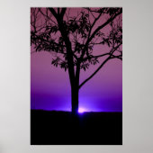 Poster Ciel pourpre (Devant)