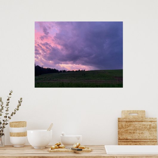 Poster Ciel pourpre (Cuisine)