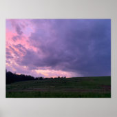 Poster Ciel pourpre (Devant)