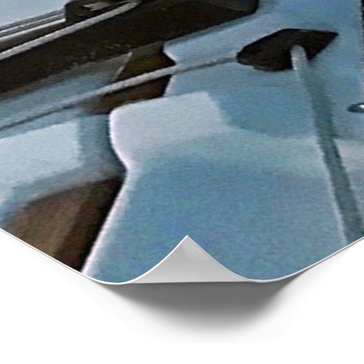 Poster Ciel rose à Night Sailors Délice (Coin)