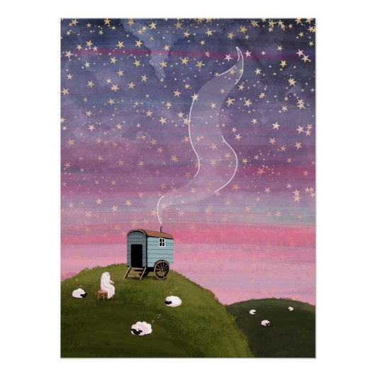 Poster Ciel Rouge (Devant)