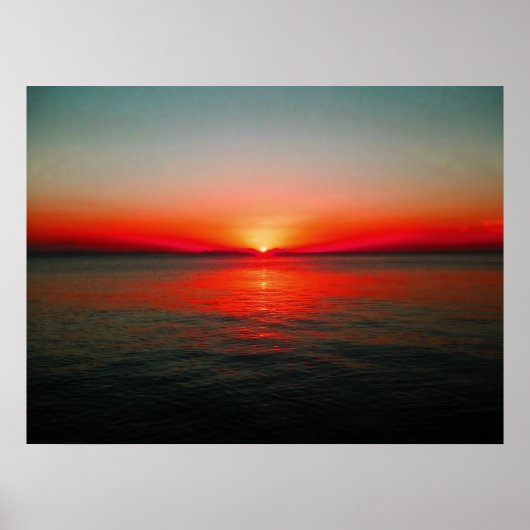 Poster Ciel rouge la nuit (Devant)