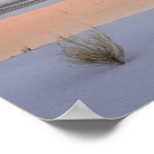 Poster Ciel sombre réfléchi dans la piscine d'eau de (Coin)