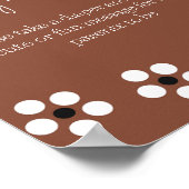 Poster Cielito Lindo Baby shower mexicain couche de jeu (Coin)