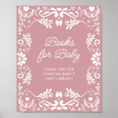 Poster Cielito Lindo Baby shower mexicain Livres pour béb (Devant)