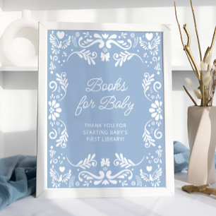 Poster Cielito Lindo Baby shower mexicain Livres pour béb