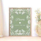 Poster Cielito Lindo Baby shower mexicain Privilèges