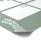 Poster Cielito Lindo Guess the due Date calendar (Coin)