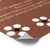 Poster Cielito Lindo Talavera Baby shower mexicain Jeu (Coin)