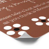 Poster Cielito Lindo Talavera Baby shower mexicain Jeu (Coin)