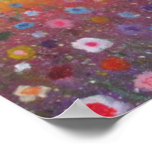 Poster Ciels Petalled (Coin)