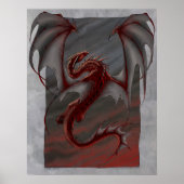 Poster Ciels rouges (Devant)