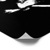 Poster Cigarette Kitten Drôle Fumer Mème Chat Gangster C (Coin)