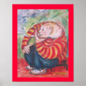 Poster Cigarette Smoker (Devant)