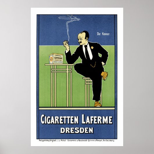 Poster Cigaretten Laferme (Devant)