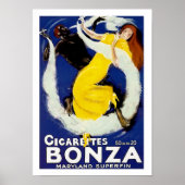 Poster Cigarettes Bonza (Devant)
