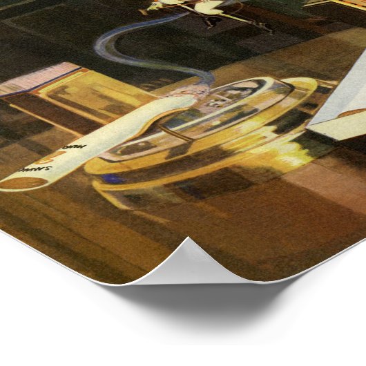 Poster cigarettes MURAD (Coin)