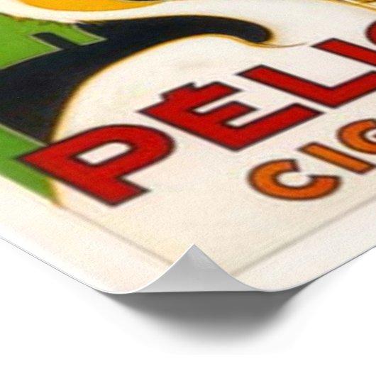 Poster Cigarettes pélicanes (Coin)