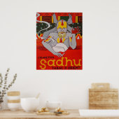 Poster Cigarettes Sadhu Tabac D'Orient (Cuisine)