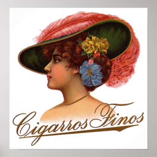 Poster Cigarros Finos (Devant)