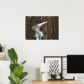 Poster Cigogne marabou (Bureau à domicile)