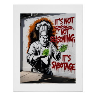 Poster Cilantro : Ce n’est pas saisissant, c’est du sabot