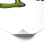 Poster Cilantro - Herbe de la honte drôle (Coin)