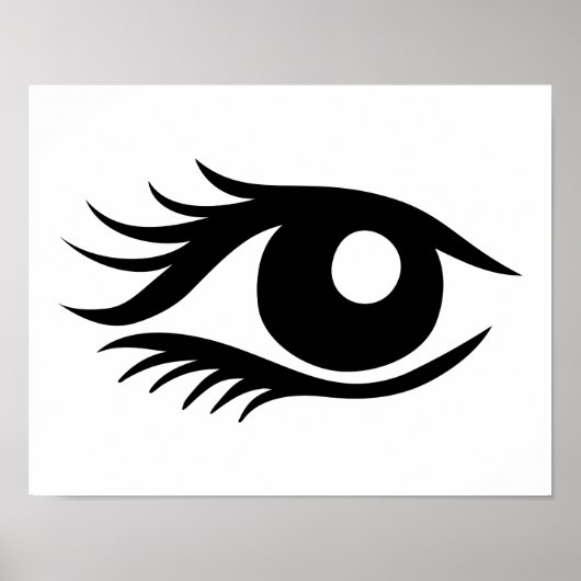 Poster Cilia oculaire (Devant)