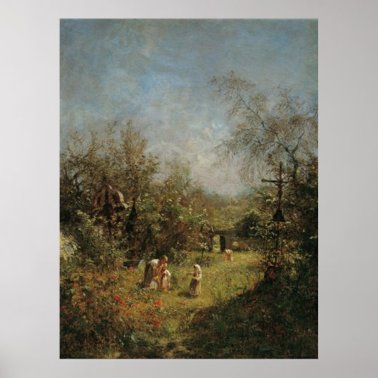 Poster Cimetière abandonné à Goisern (Devant)