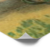 Poster Cimetière américain de l'aigle à drapeau Tombstone (Coin)