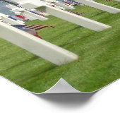 Poster Cimetière américain en Normandie (Coin)