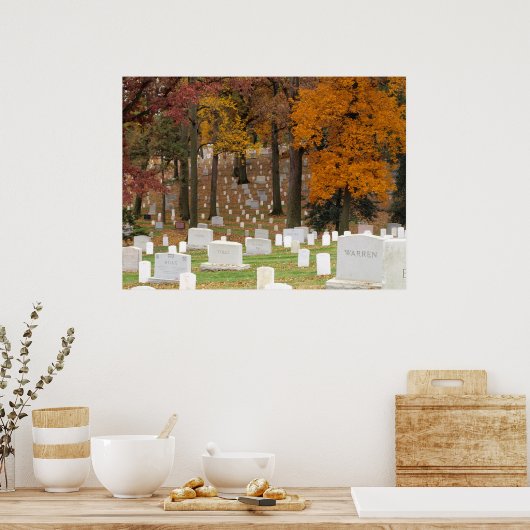 Poster Cimetière d'Arlington (Cuisine)