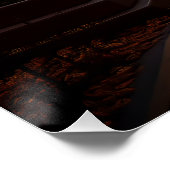 Poster Cimetière d'automne (Coin)