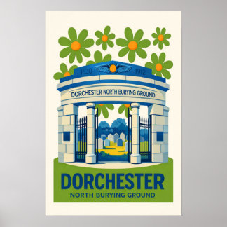 Poster Cimetière de Dorchester Nord