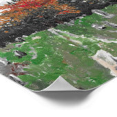 Poster Cimetière de Varney, Brunswick Maine, Imprimer (Coin)