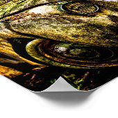 Poster Cimetière de voiture classique | Jaguar XK (Coin)