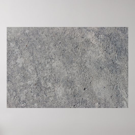 Poster Cimetière en béton texture grise (Devant)