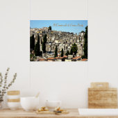 Poster Cimetière Enna de Sicile (Cuisine)