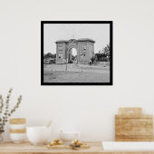 Poster Cimetière Gatehouse à Gettysburg 1863 (Cuisine)