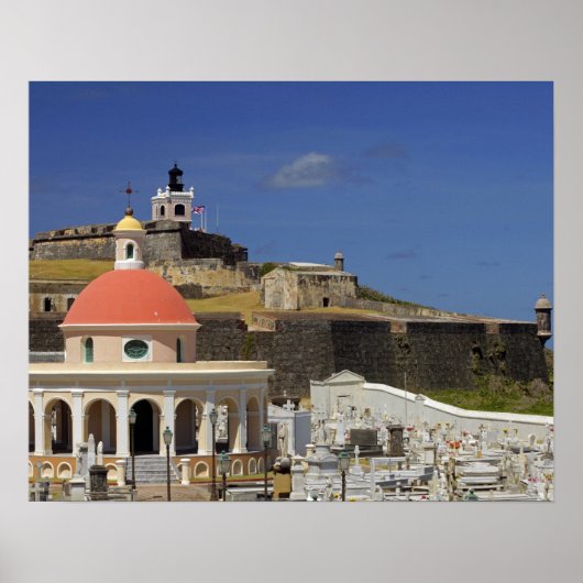 Poster Cimetière marin de Porto Rico (Devant)