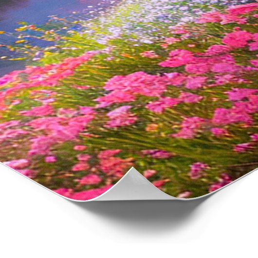 Poster Cimier de fleurs (Coin)