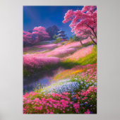 Poster Cimier de fleurs (Devant)