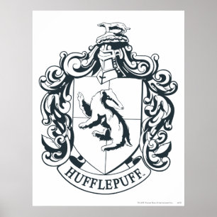 Poster Cimier de Hufflepuff