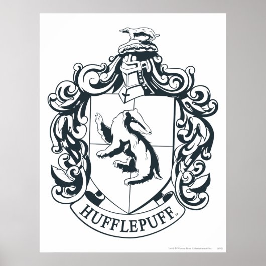 Poster Cimier de Hufflepuff (Devant)