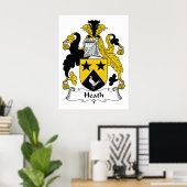 Poster Cimier de la famille de la santé (Bureau à domicile)