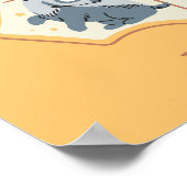 Poster Cimier de Poudlard de dessin (Coin)