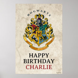 Poster Cimier de Poudlard Harry Potter Anniversaire